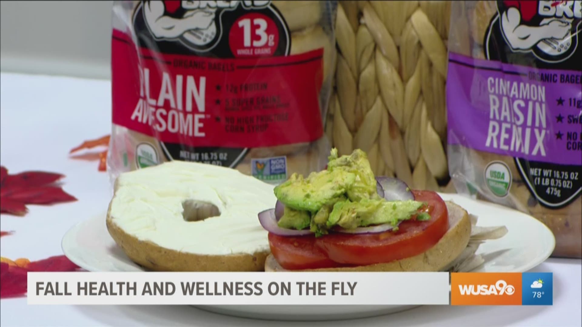 This segment is sponsored by Dave's Killer Bread, Emergen-C and Olay. During the fall, it can be quite difficult to plan a healthy meal or snack on the go. However, fitness and wellness expert Jamie Hess is here to provide tips and tricks to help simplify your fall routine.