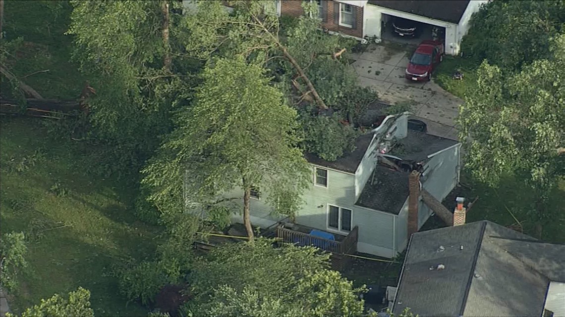 Thousands still without power after severe storms fell trees and power ...