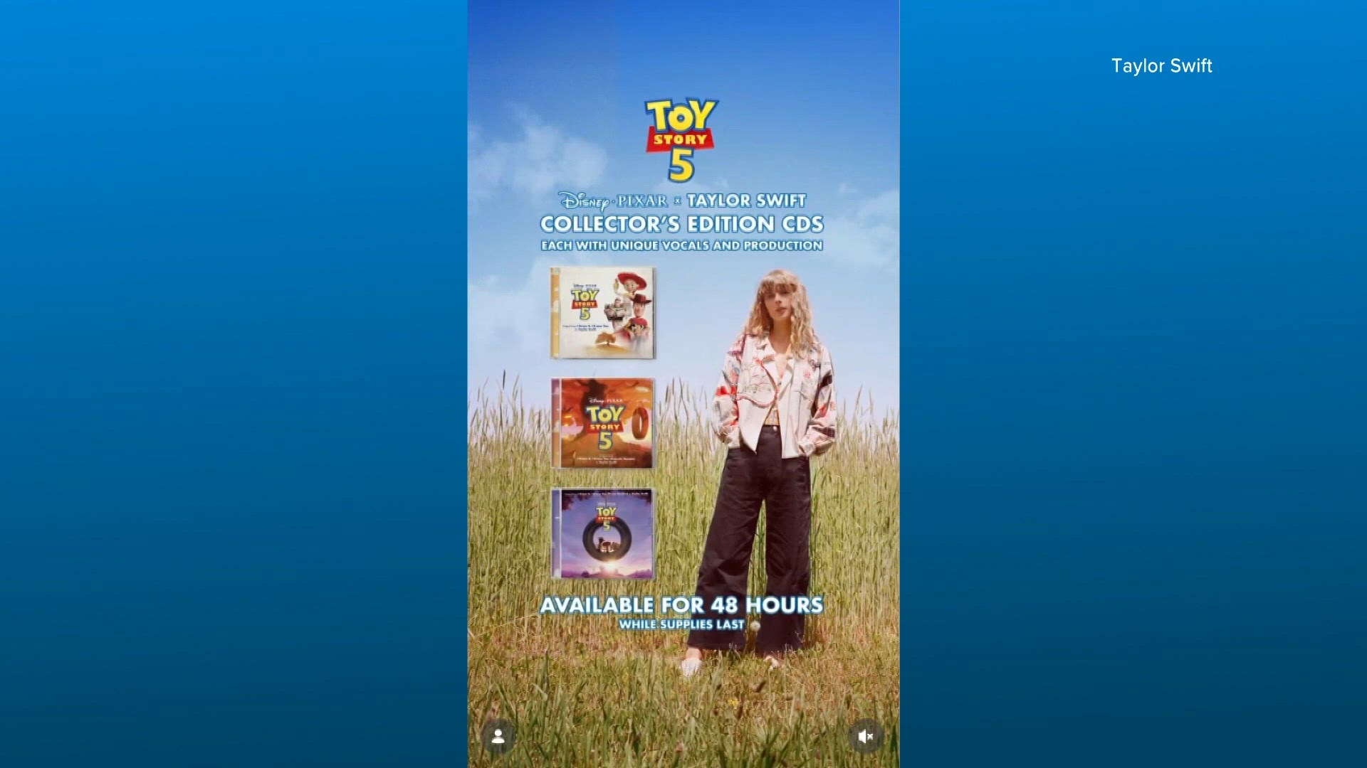 Taylor Swift announces new song for 'Toy Story 5' | wusa9.com
