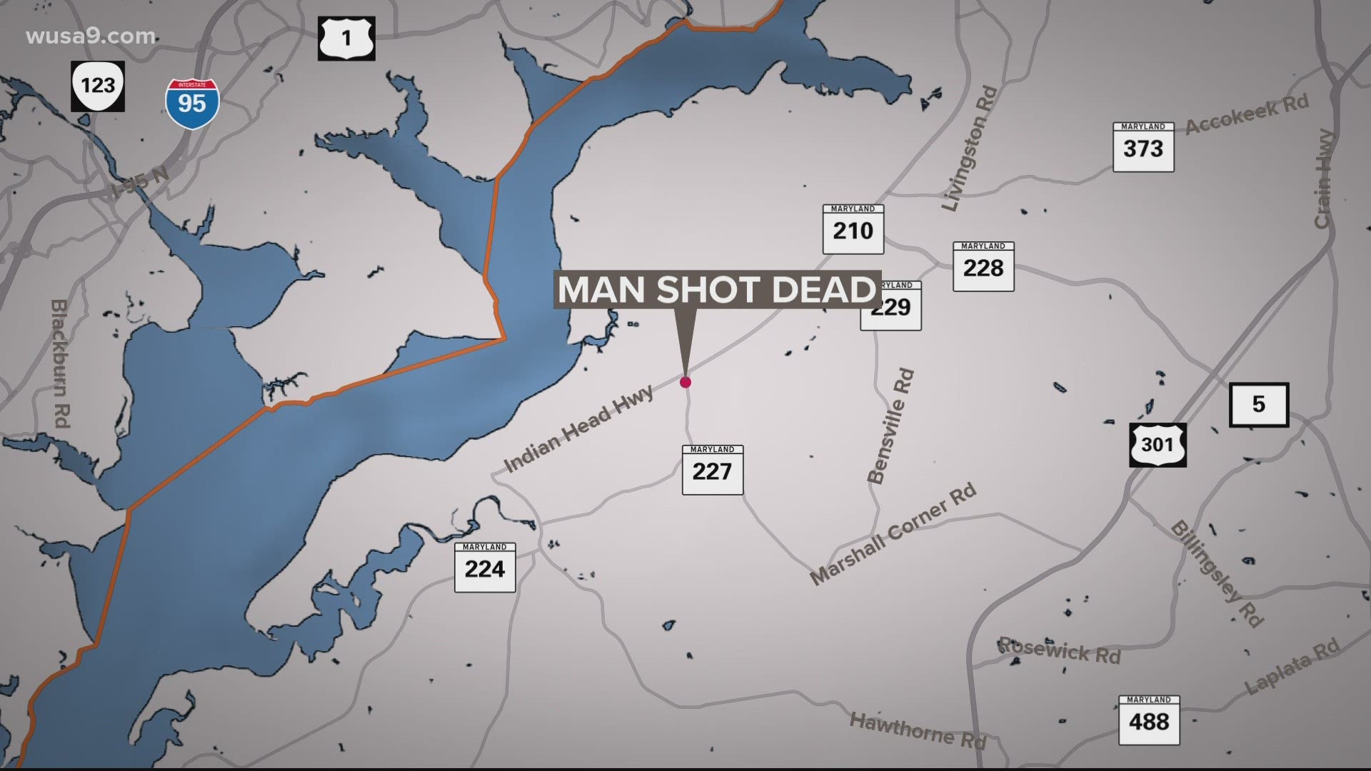 Police are still working to figure out who shot a 25-year-old man in Charles County Sunday night.