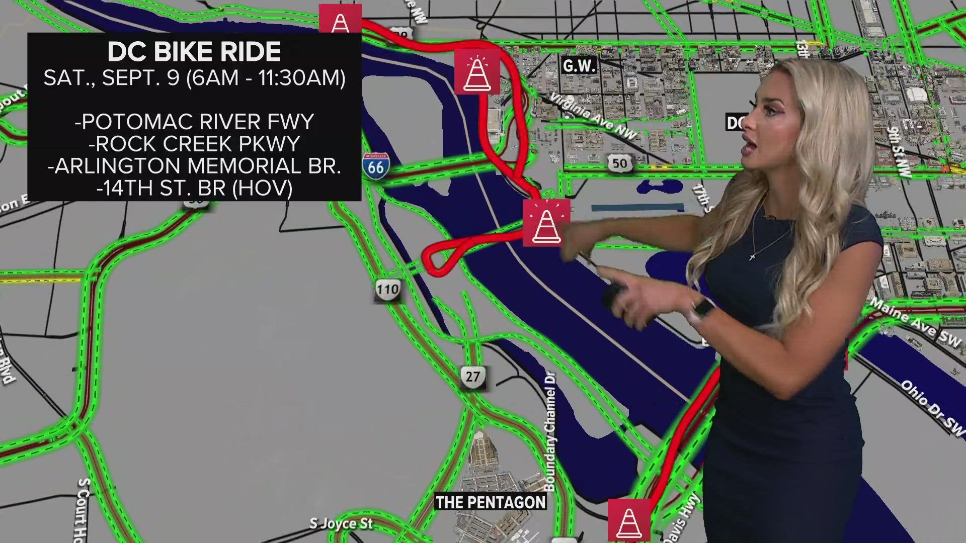 Here's what you need to know as thousands of cyclists head to the District.