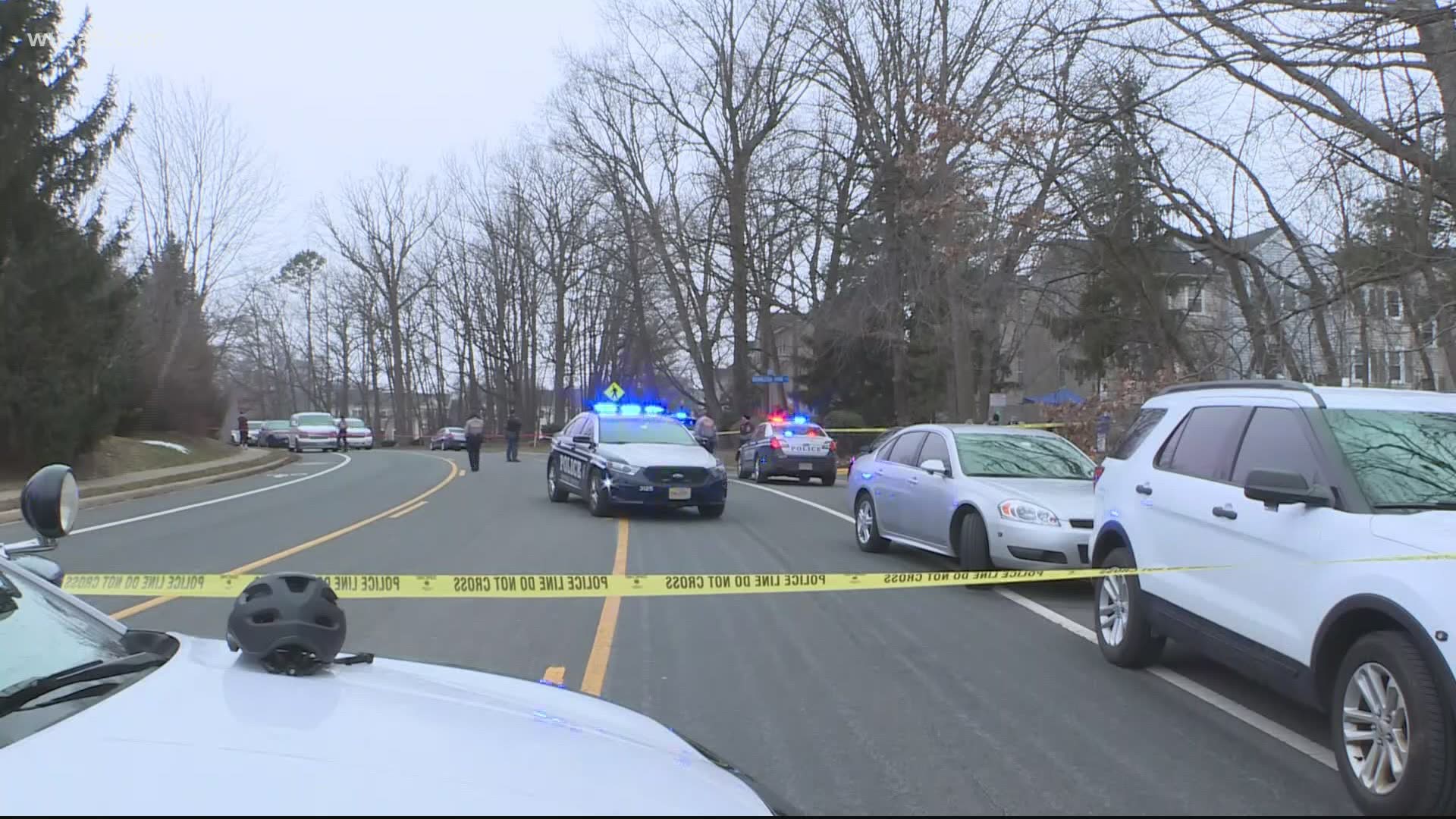 Police say Samuel Onyeuka, 20, was found shot near his home in Reston, Virginia.