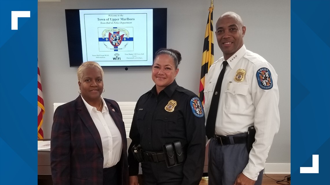 Upper Marlboro Police Department hires first female officer | wusa9.com