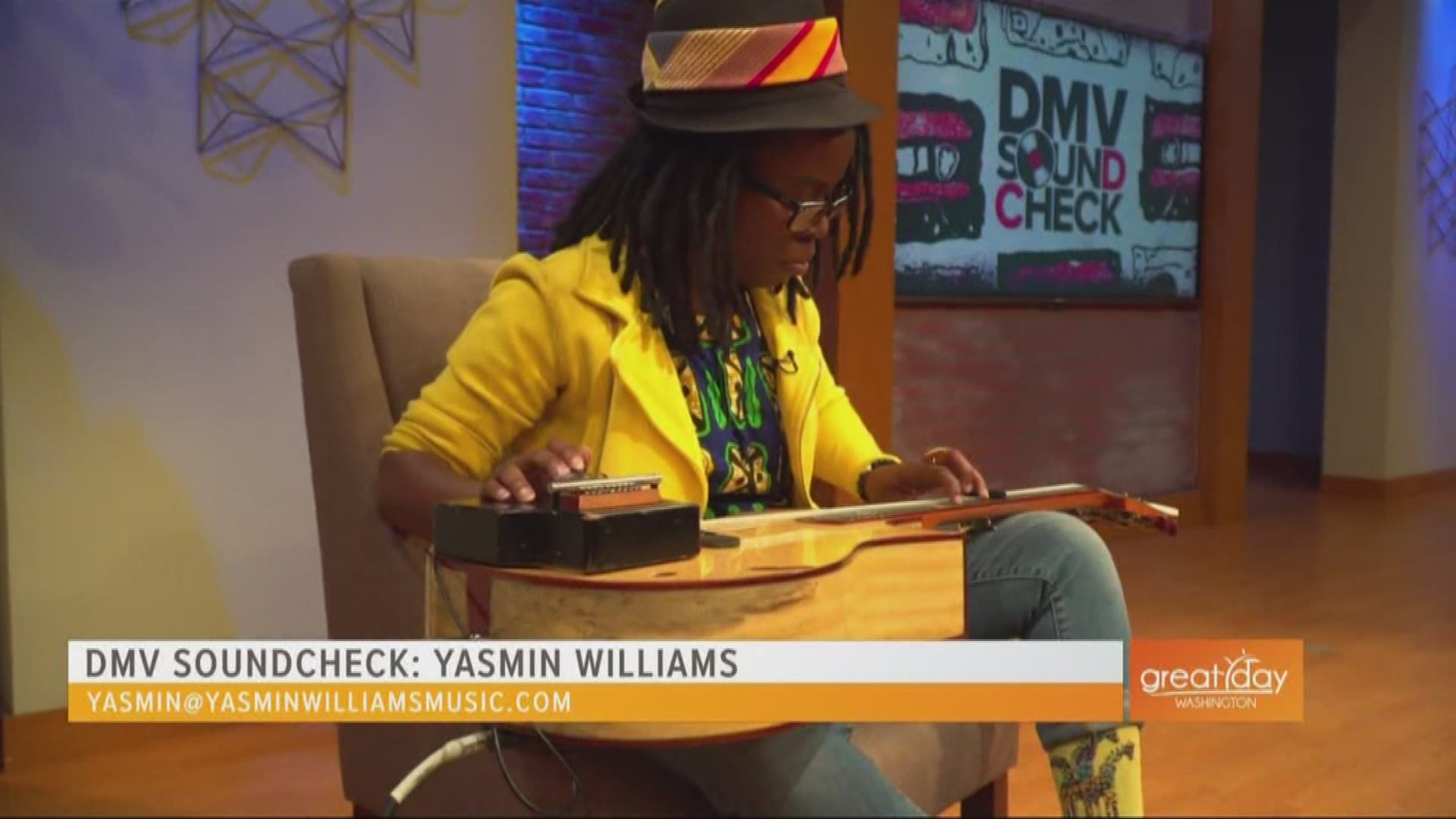 Artist Yasmin Williams blows us away with her unique performance of the song "Guitka". This segment was sponsored by the DC OCTFME.