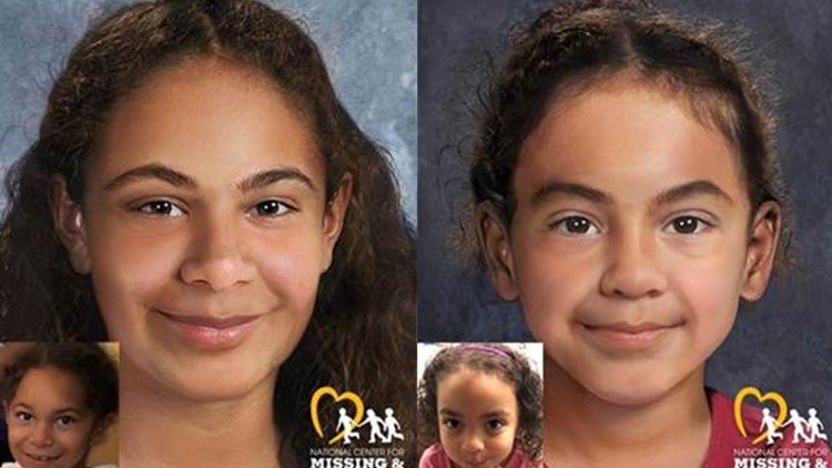 Missing sisters | Updated age progression photos released