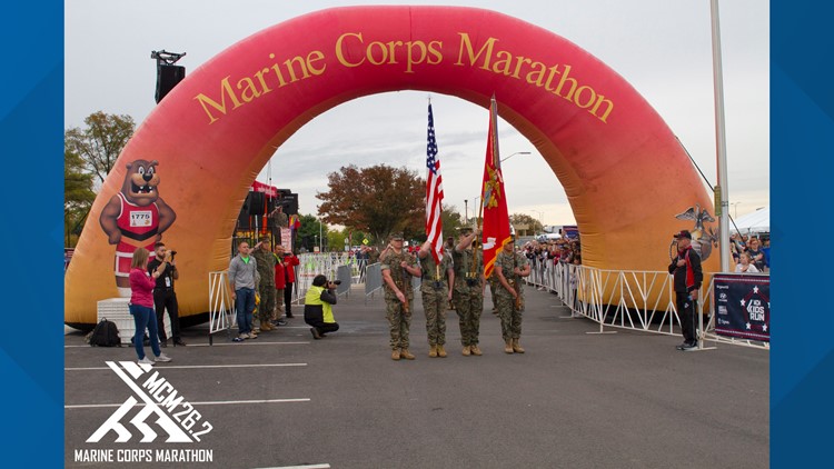 Marine Corps Marathon returns with in-person events for the first time since 2019