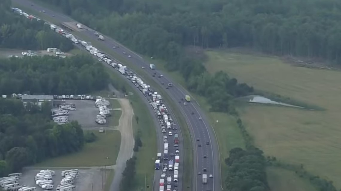 Virginia traffic: NB I-95 lanes open after crash in Spotsylvania ...