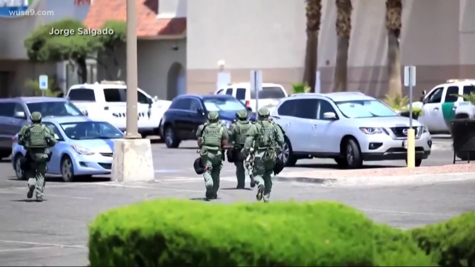 There are multiple victims after a deadly mass shooting Saturday morning at a Walmart in El Paso, Texas, and one person is in custody, police said. 

At least 18 people are dead, according to news reports. A law enforcement official says the suspect who was taken into custody after a deadly shooting at an El Paso shopping complex is 21-year-old Patrick Crusius.