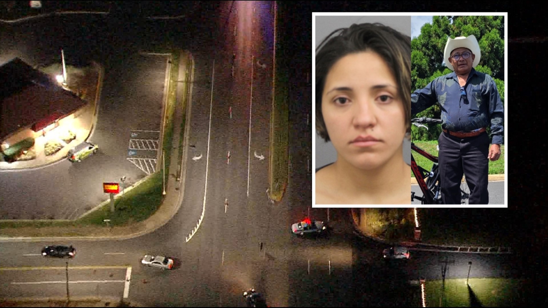 A Manassas woman is now charged with murder and preventing a 911 call after police say she ran over a father of four walking on the side of the road.