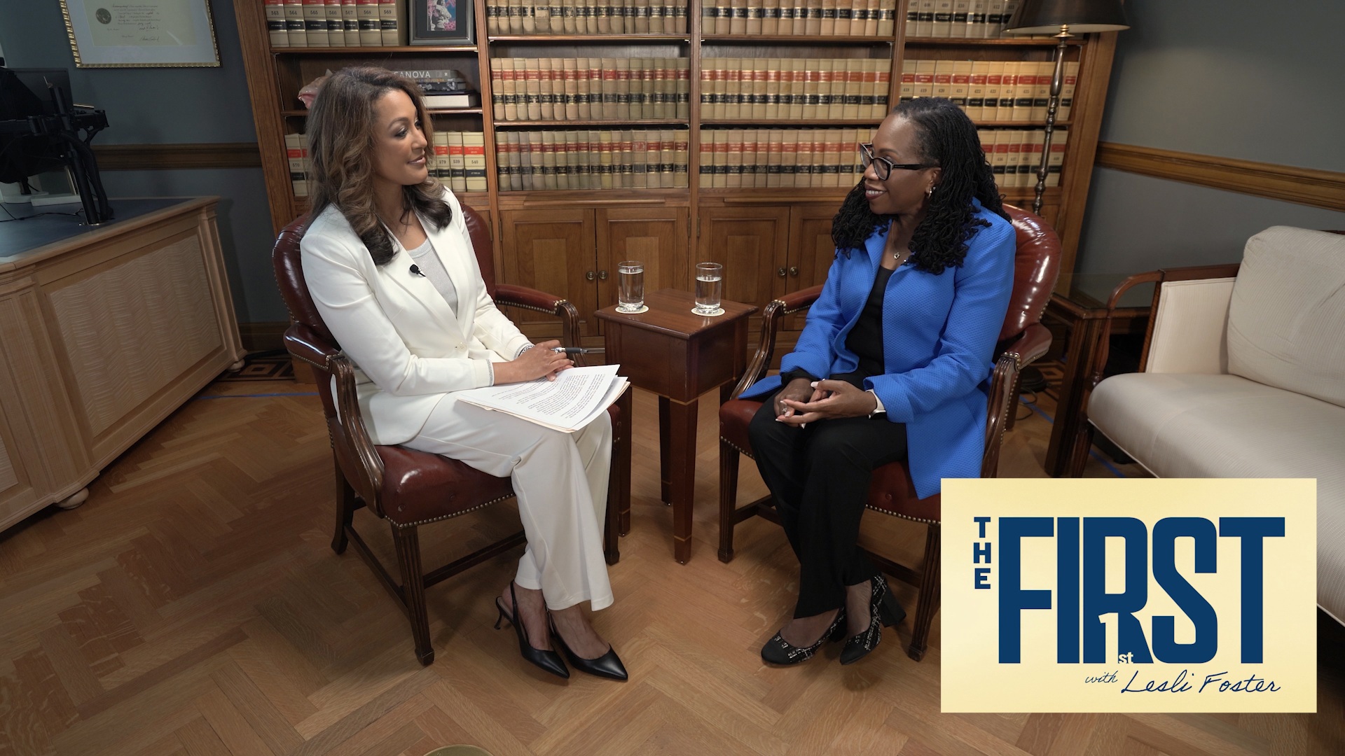 Lesli Foster sits down with Supreme Court Justice Ketanji Brown Jackson, the first Black woman to serve on the United States Supreme Court.