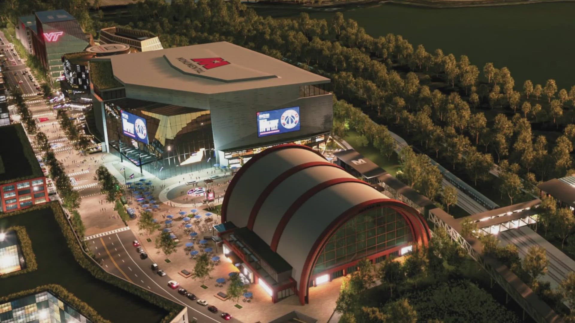 Lawmakers must first pass a bill for Monumental Sports to move the Washington Capitals and Wizards to a new $1.8 billion sports and entertainment complex.