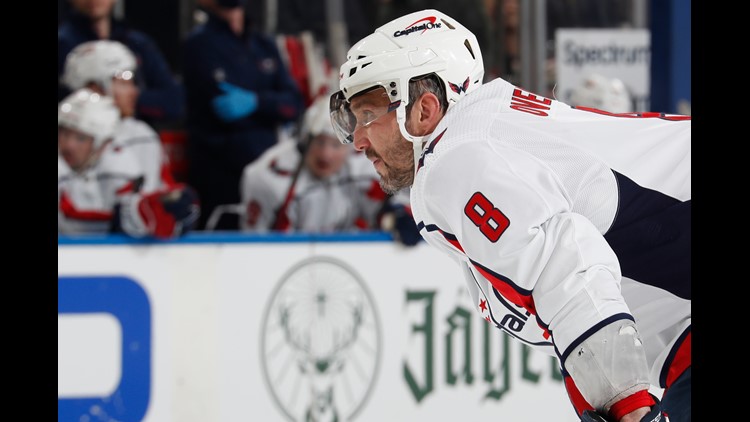 The 'Great Eight' ties for 3rd: Ovechkin's 766 career goals match Jaromir Jagr in NHL's all-time leaderboard