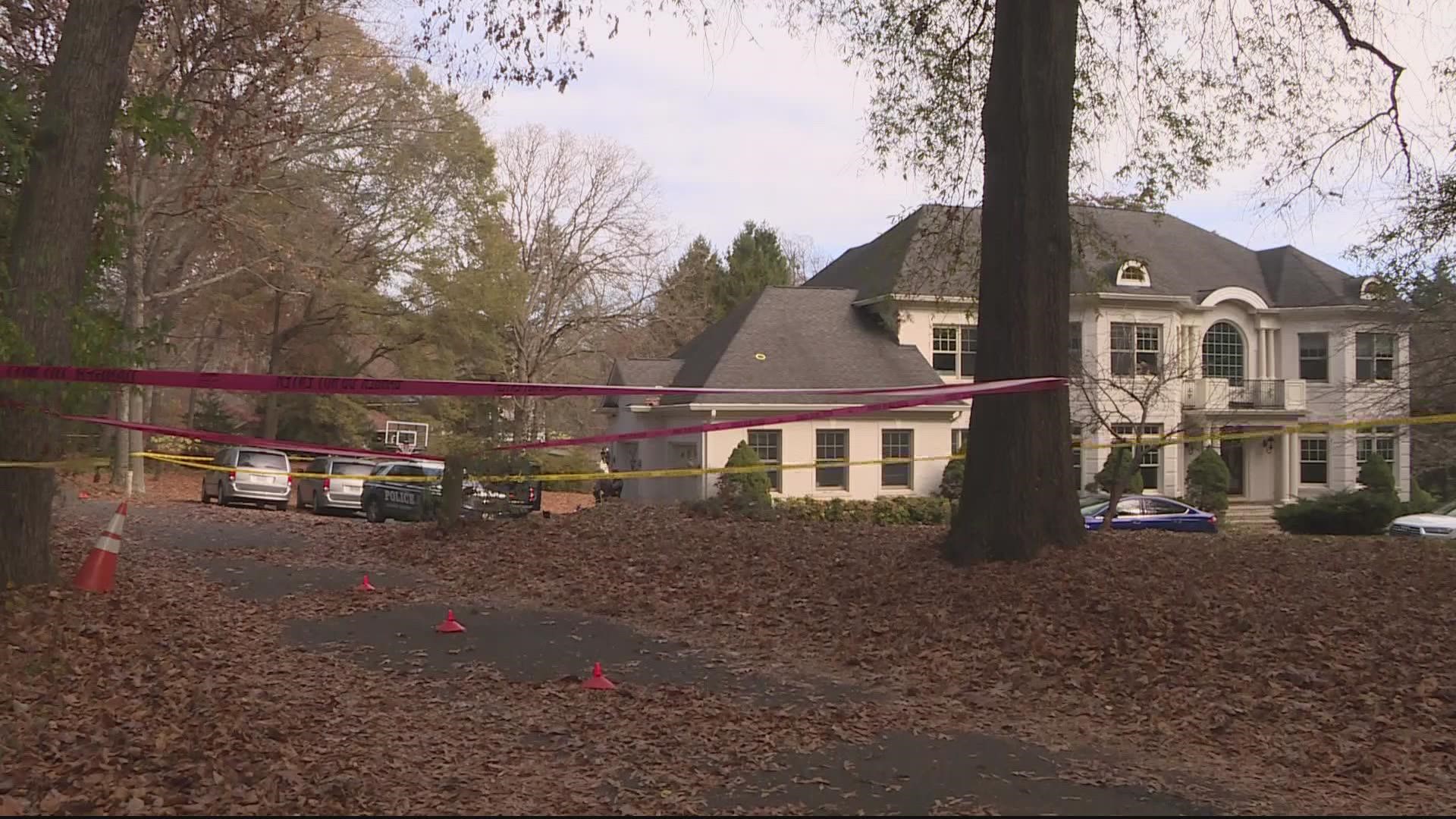 Police say a homeowner shot and killed a man with a large rock who followed him into his home.
It happened at a home on Waples Mill Road in Oakton.