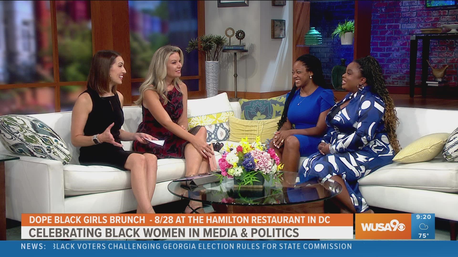 Mia Davis and Natasha Murphy celebrate 5 years of the "Dope Black Girls Brunch" event and encourage black women to advocate for positive policy change.