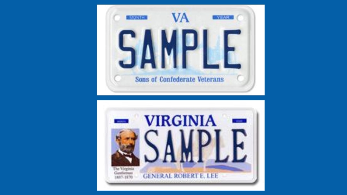 Northern Virginia delegate presents bill to ban license plates celebrating the Confederacy