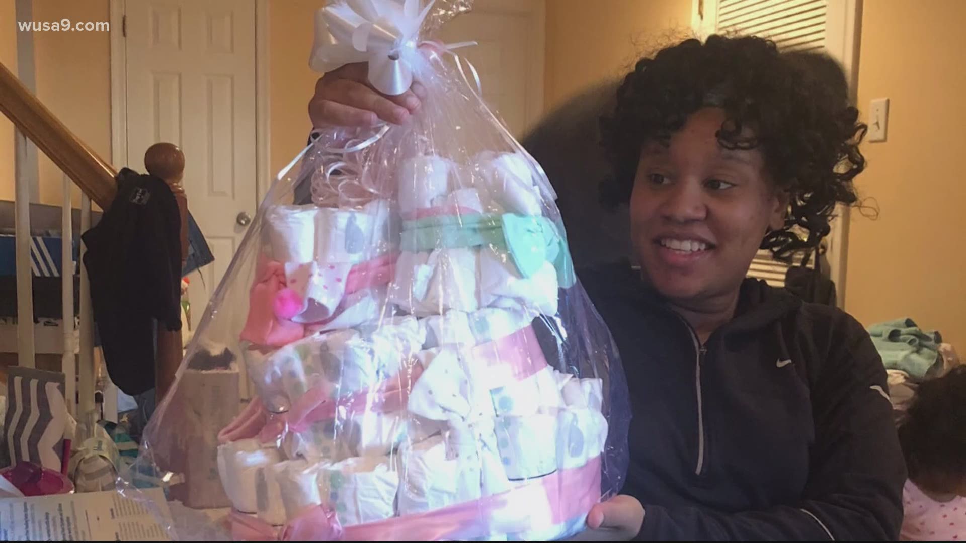 Jenaye Blackmon is two weeks away from delivering her first child. Because of the COVID-19 pandemic, she had to cancel her shower.