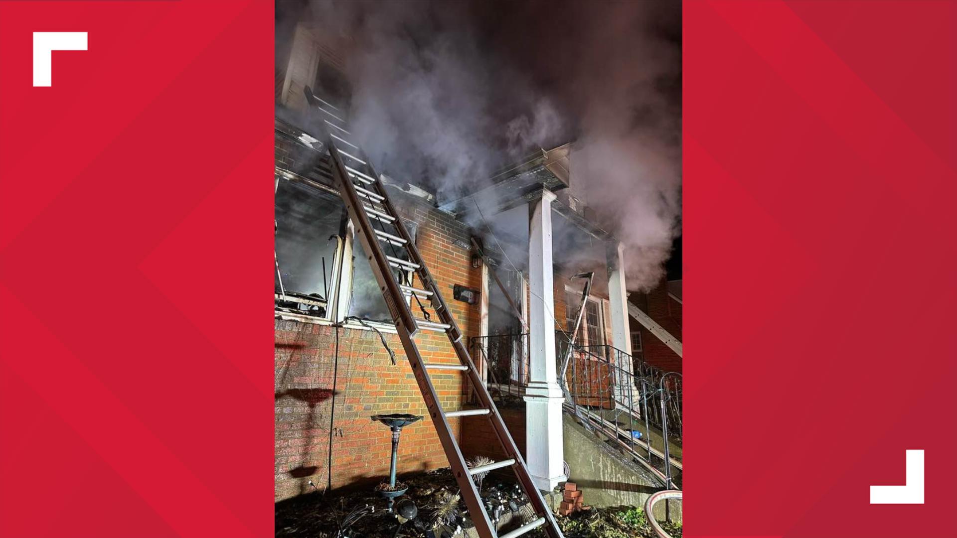 Fairfax house fire leaves 1 hospitalized, 9 displaced | wusa9.com