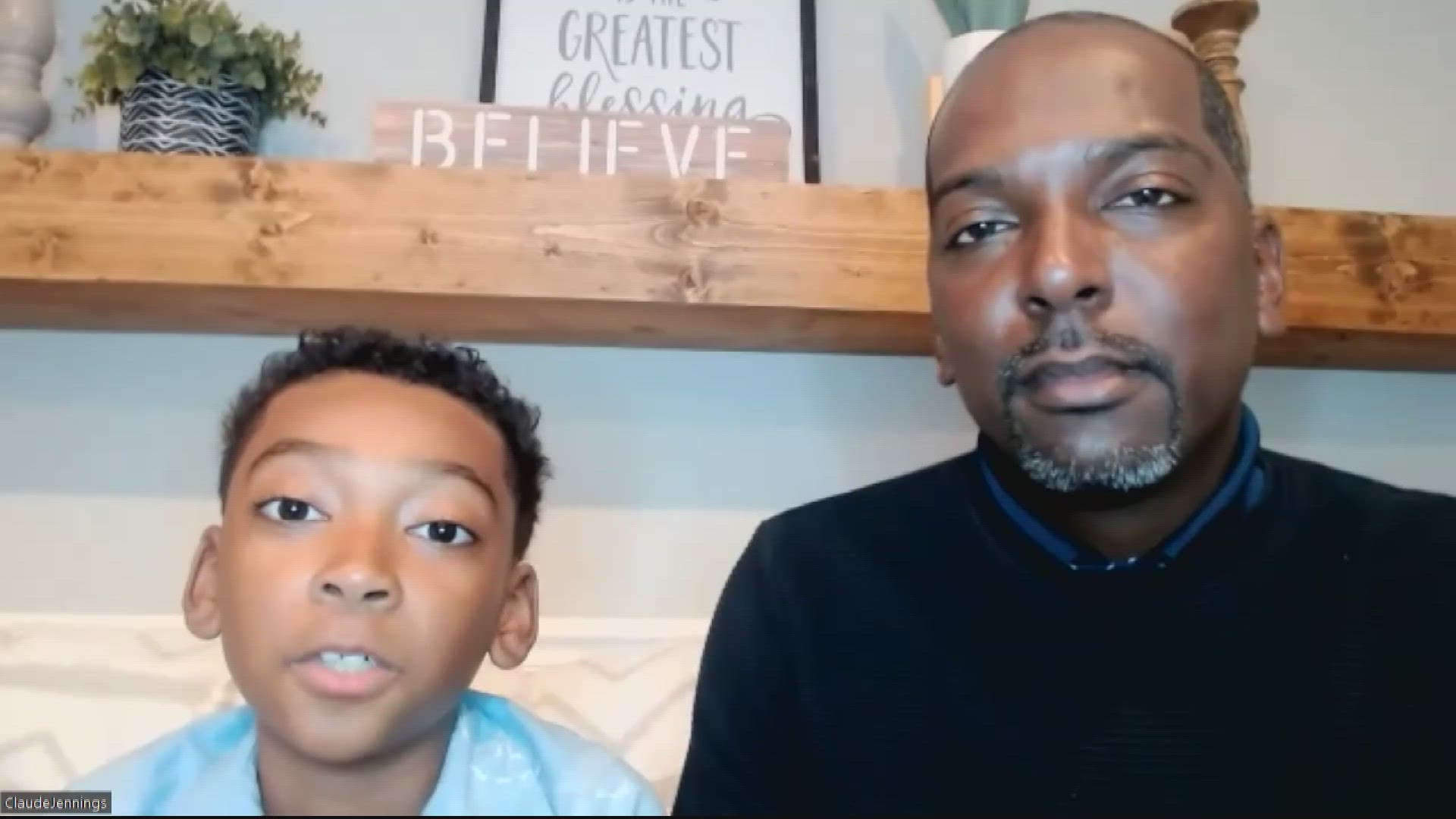 10-year-old Manny Jennings wants others to know how he overcomes his stutter, and that they can do the same, or even more.