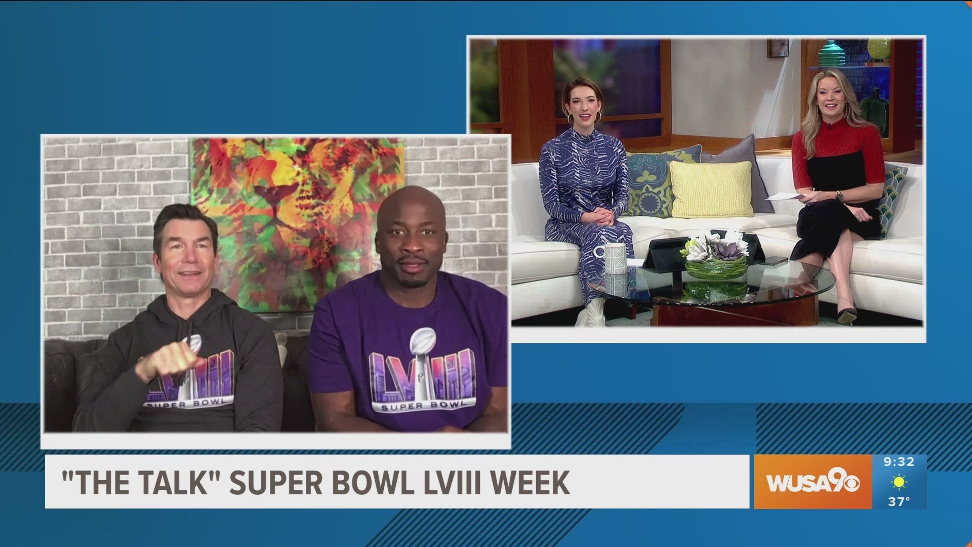 Kristen and Ellen learn about the The Talk's guest lineup for Super Bowl week with Akbar Gbajabiamila and Jerry O'Connell