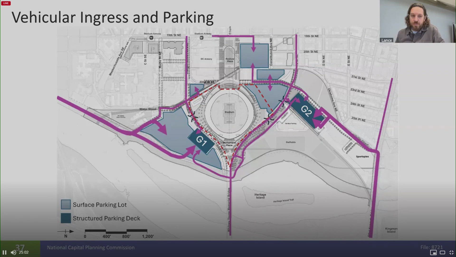 Federal commission approves initial design concept for new RFK Stadium ...