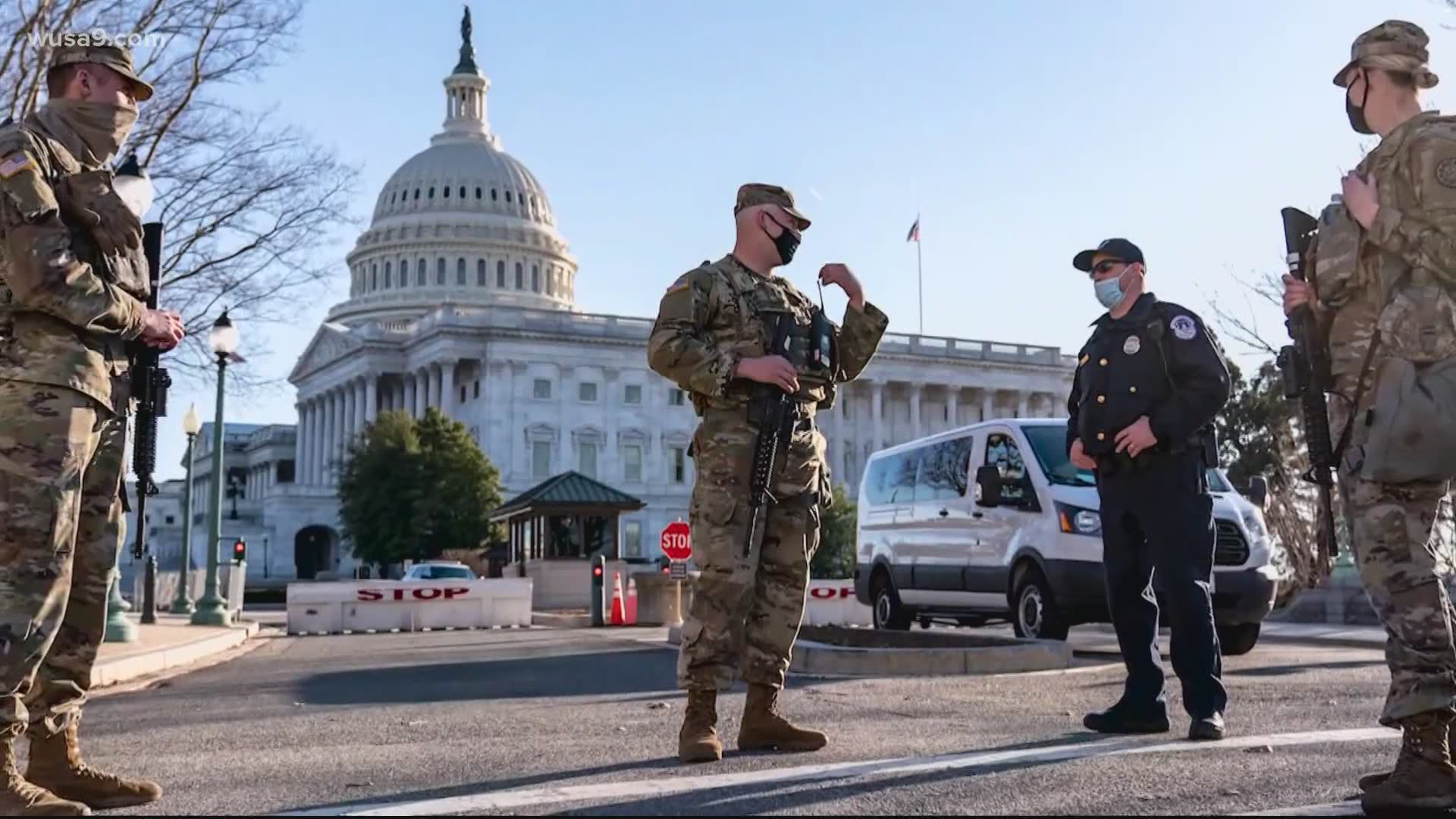 Capitol Complex calm Thursday as security forces remain on high alert.