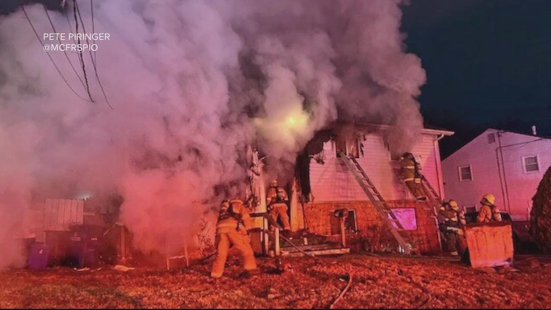 1 dead, another critically injured after massive house fire in ...