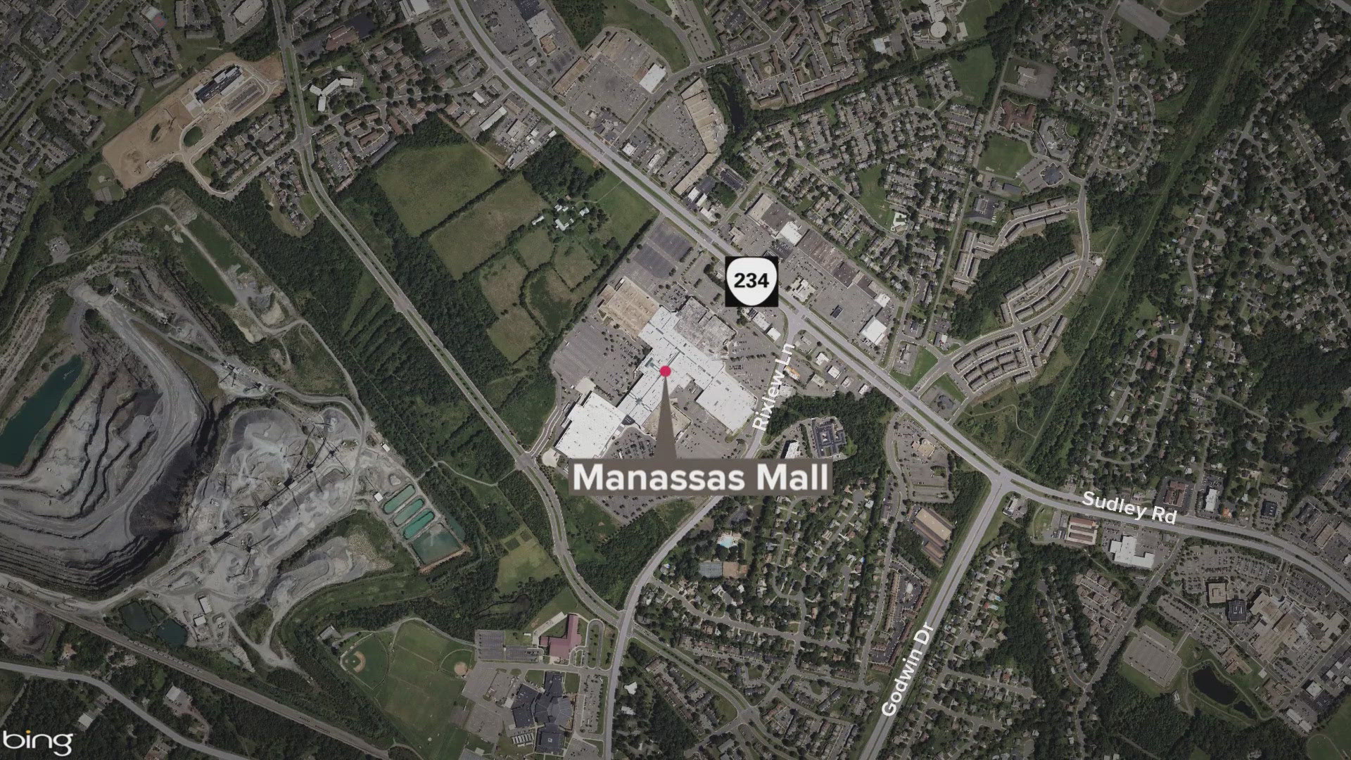 POLICE SAY TWO PEOPLE HAVE BEEN INJURED -- AFTER A SHOOTING IN THE PARKING LOT OF THE MANASSAS MALL.