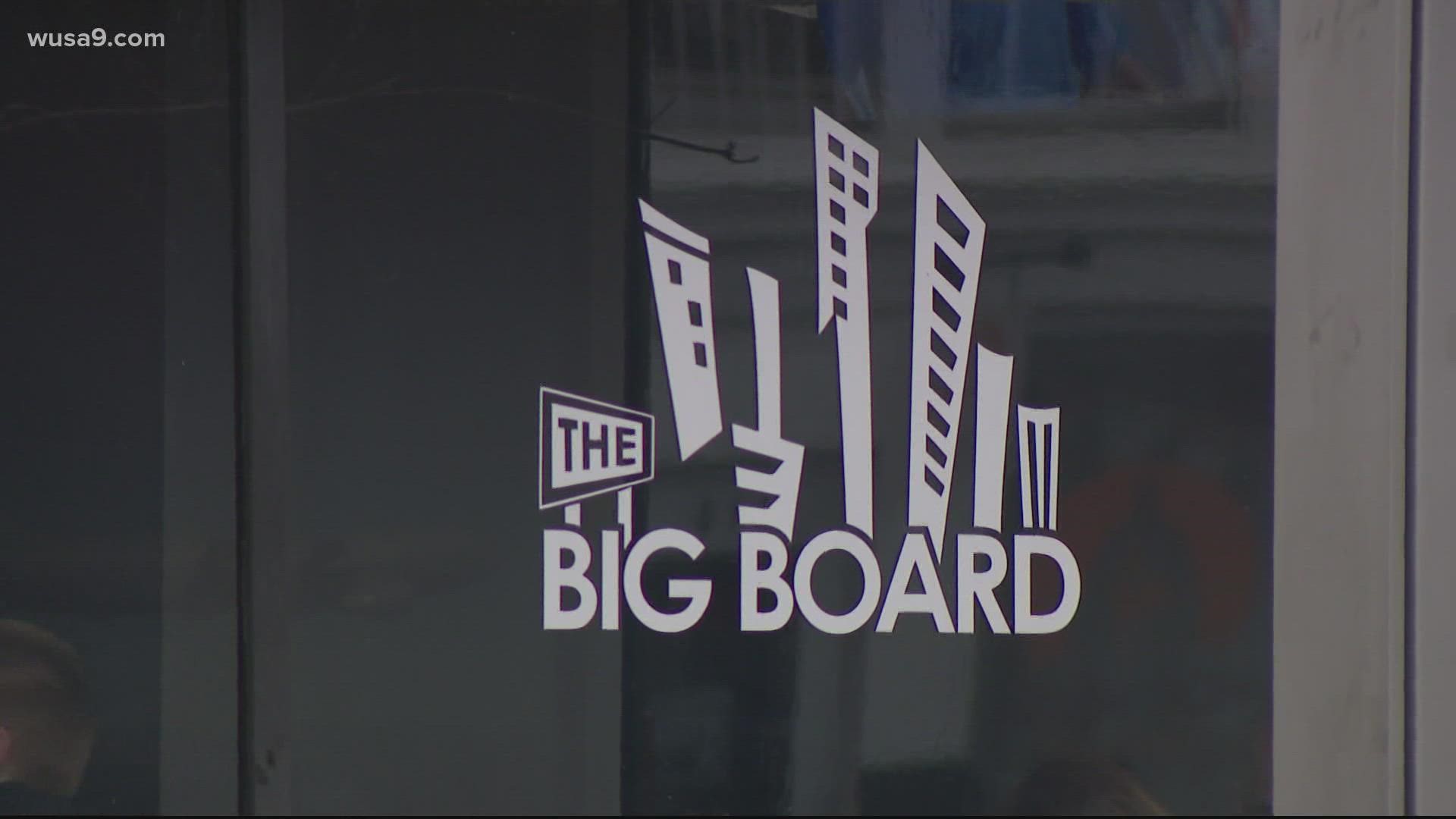 Big Board owner Eric Flannery was ordered to close after repeated warnings and fines by the D.C. government for not checking customers' vaccination cards.