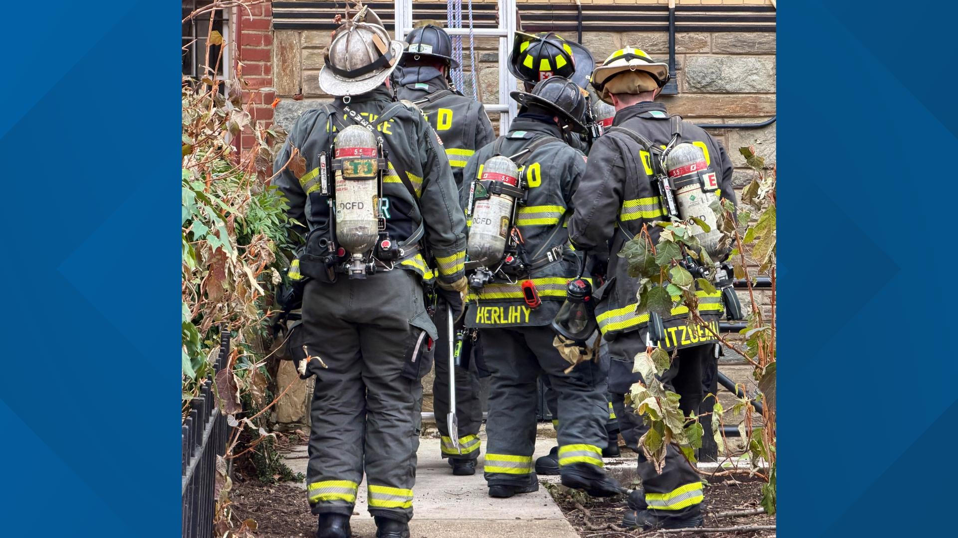 DC firefighters rescue critically injured man from apartment building ...