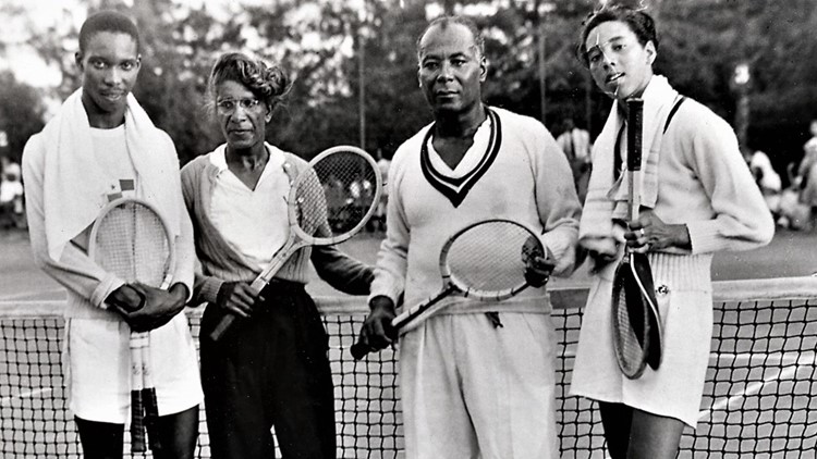 Honoring Dr. Robert Walter Johnson who helped bring tennis to the black community