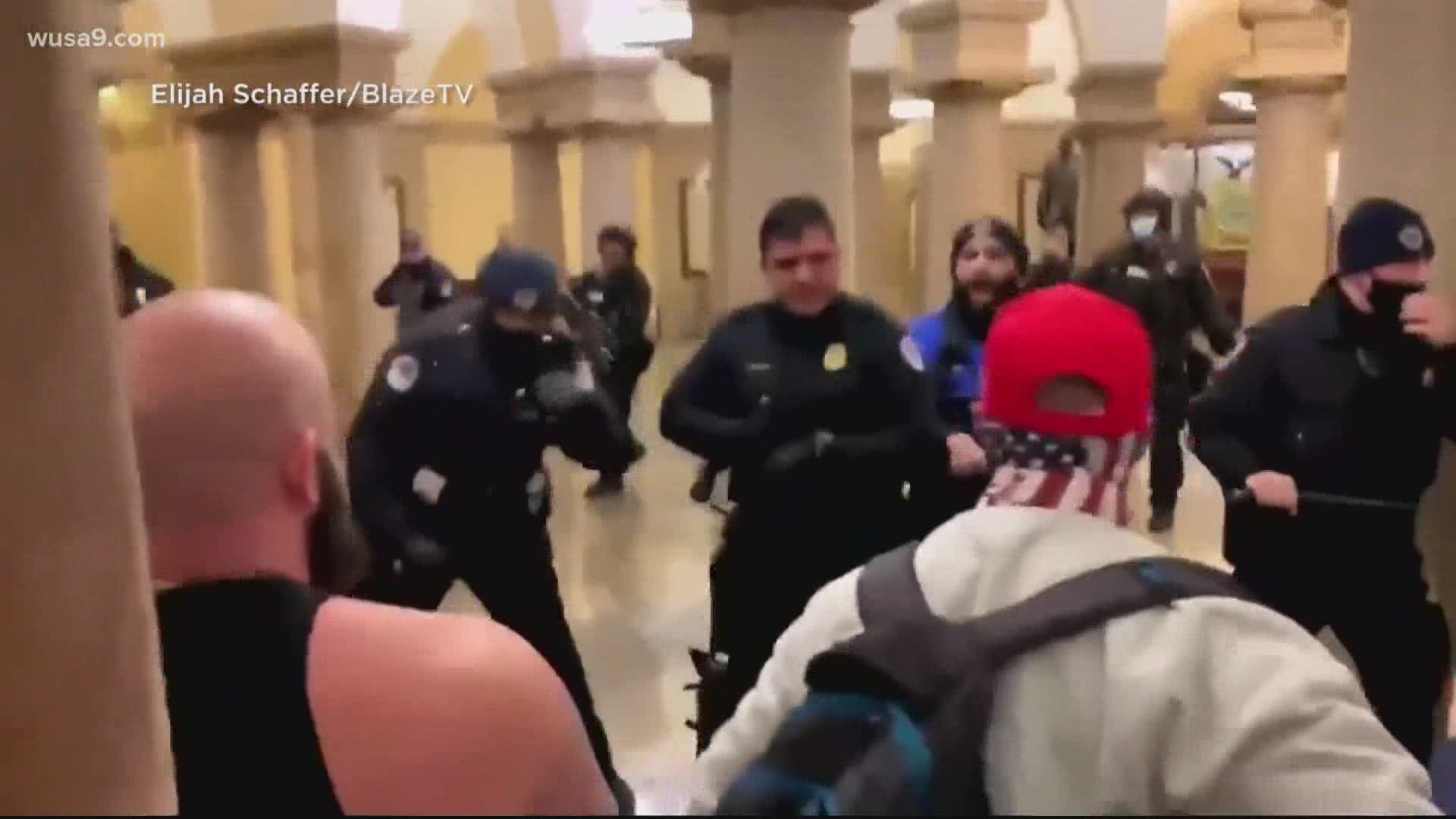 In addition to those who have been charged, U.S. Capitol police say additional complaints have been submitted and investigations are ongoing.