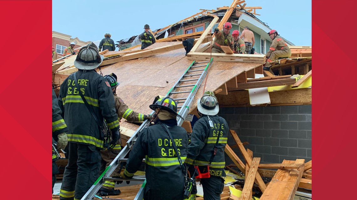 DC Fire: Major building collapse in Northwest DC; 1 injured | wusa9.com