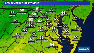 Clear and calm the end the weekend, warm for the Fourth of July