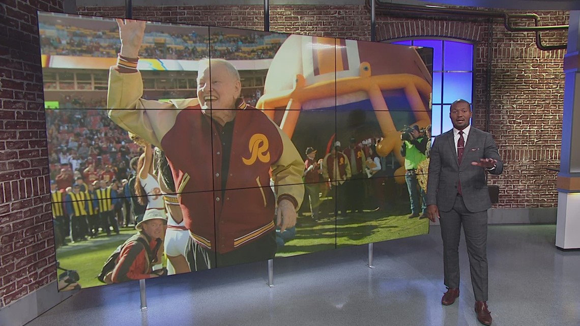 The Commanders retire Sonny Jurgensen's jersey