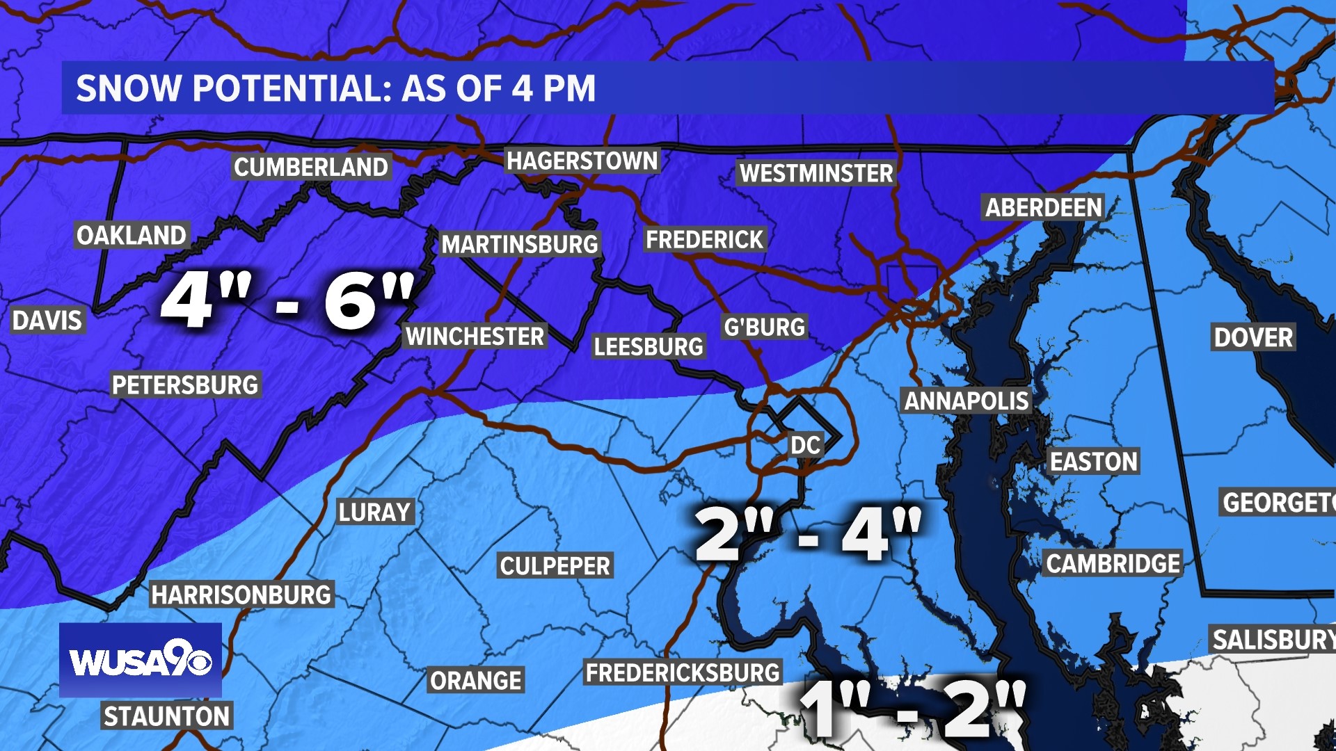 Some of the biggest snowfalls in the DMV have happened around President's Day