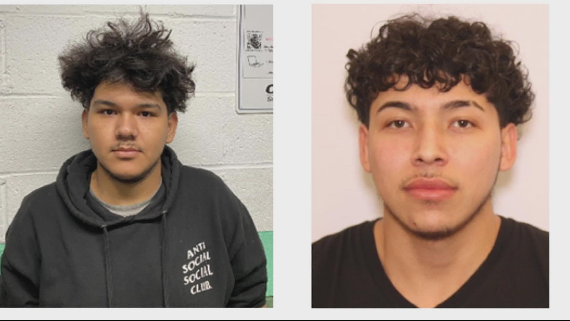 Two 20-year-olds were arrested in a series of armed robberies of taxi drivers, and police are asking witnesses or victims to come forward.