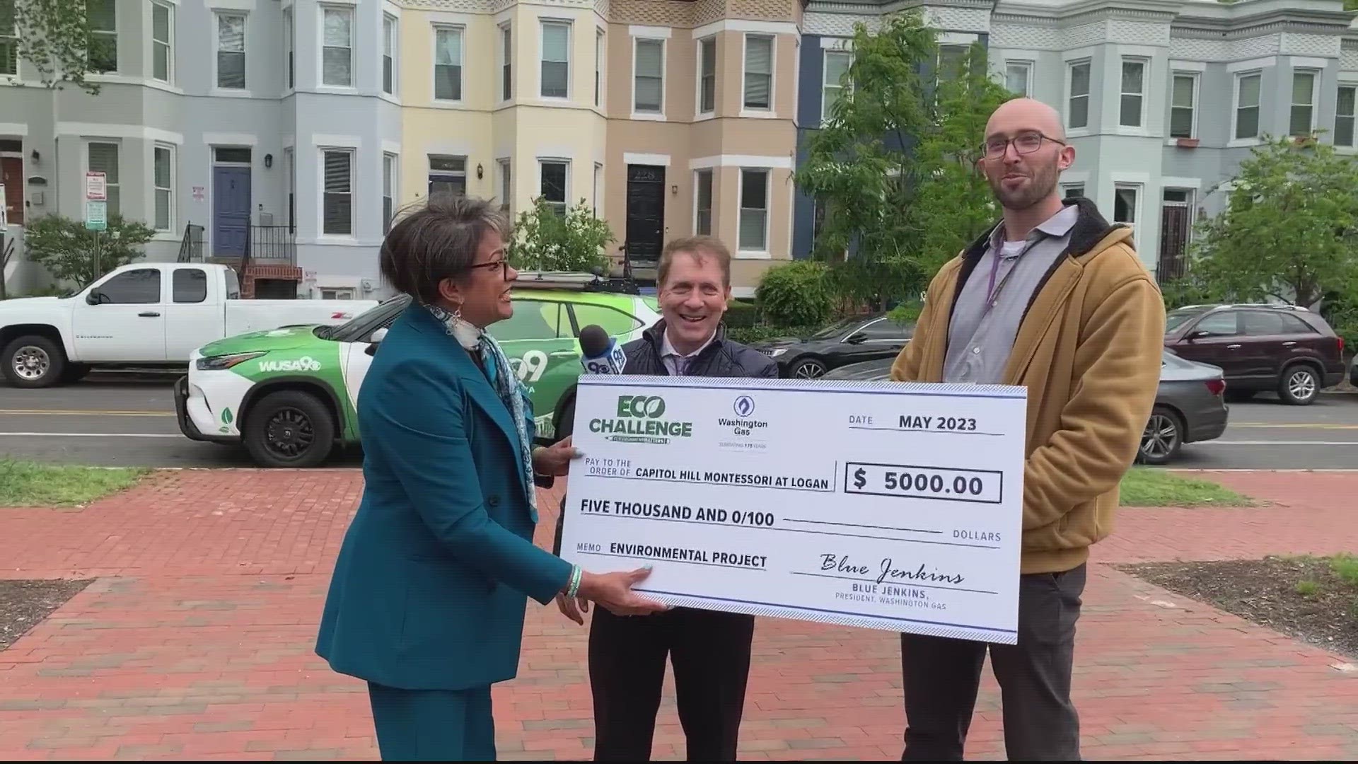 Each winner gets $5,000 from Washington Gas to make their project a reality.