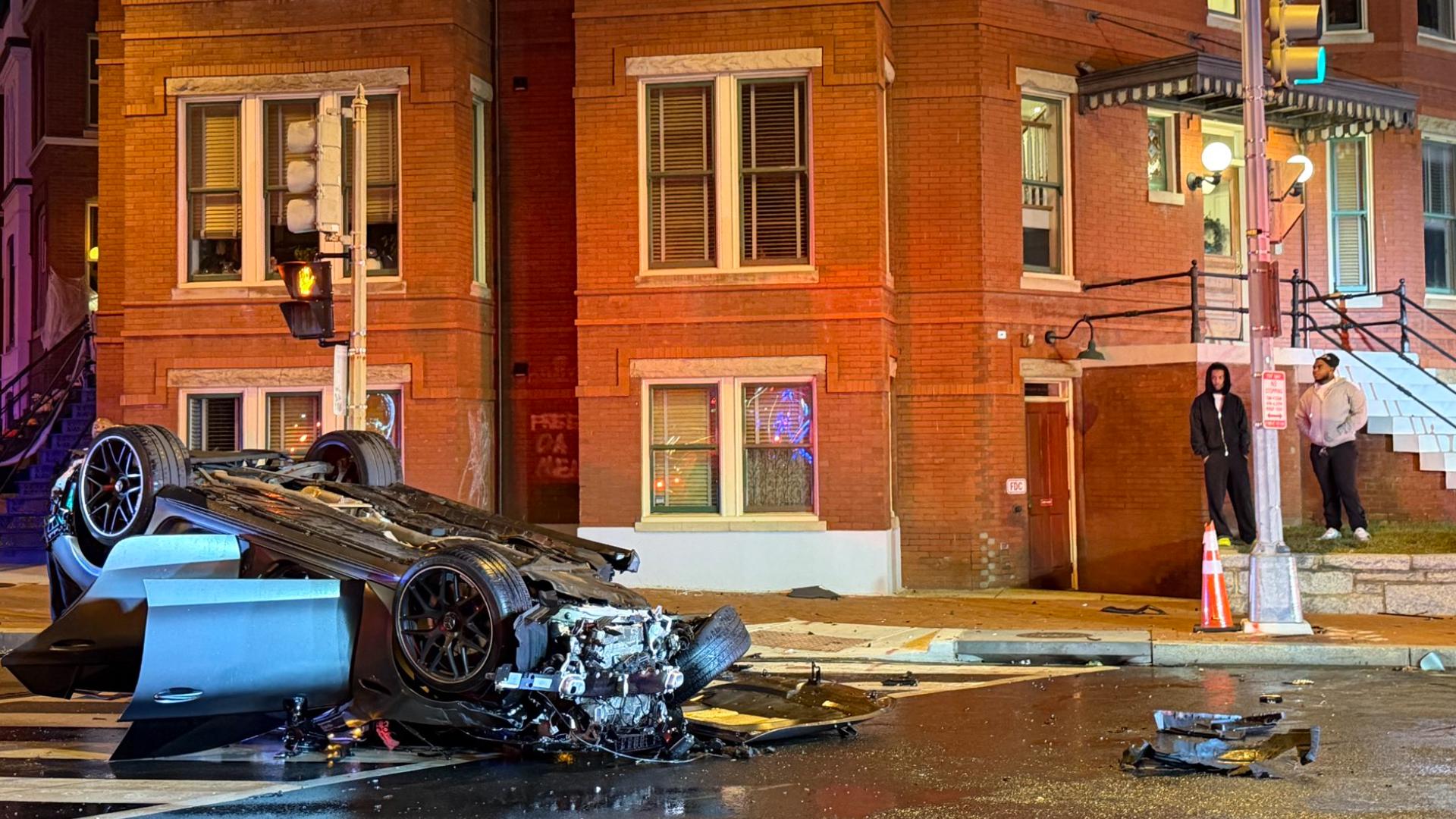 Northwest DC crash leaves 1 critically injured, 4 with serious injuries ...