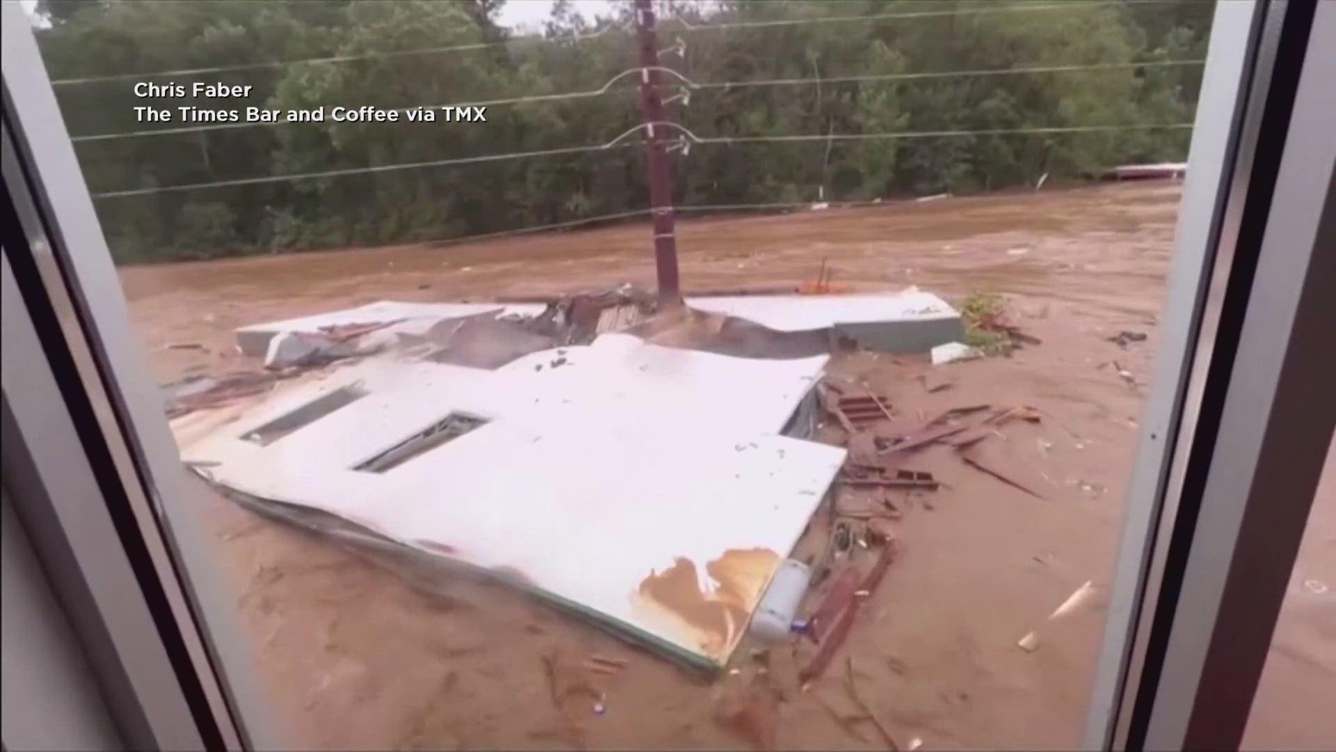 Tonight, we're getting a new perspective on the devastation left behind by Hurricane Helene.