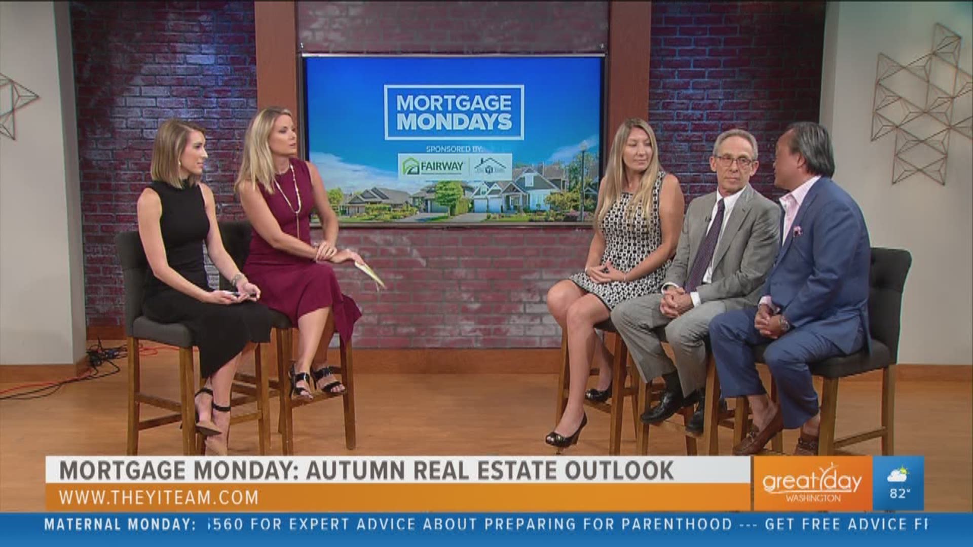 The season is changing soon but according to our real estate experts the market will remain hot!  Chong Yi of the Yi Team stops by with Ana Dubin and Bob Myers from the Myers Team at RE/MAX Realty Services to explain how the fall market is looking to be one of the busiest in years.  For information about home financing visit www.TheYiTeam.com.