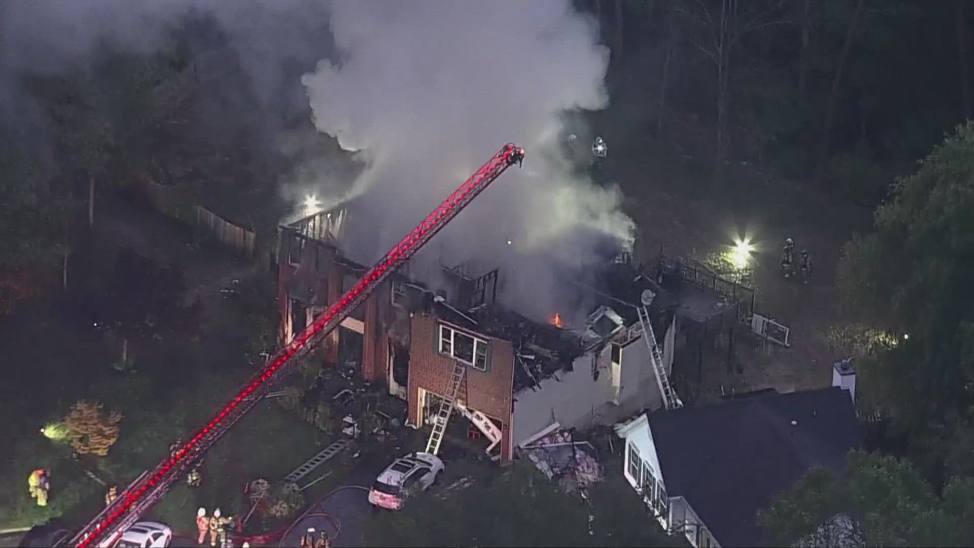 Several occupants of the home remain unaccounted for.