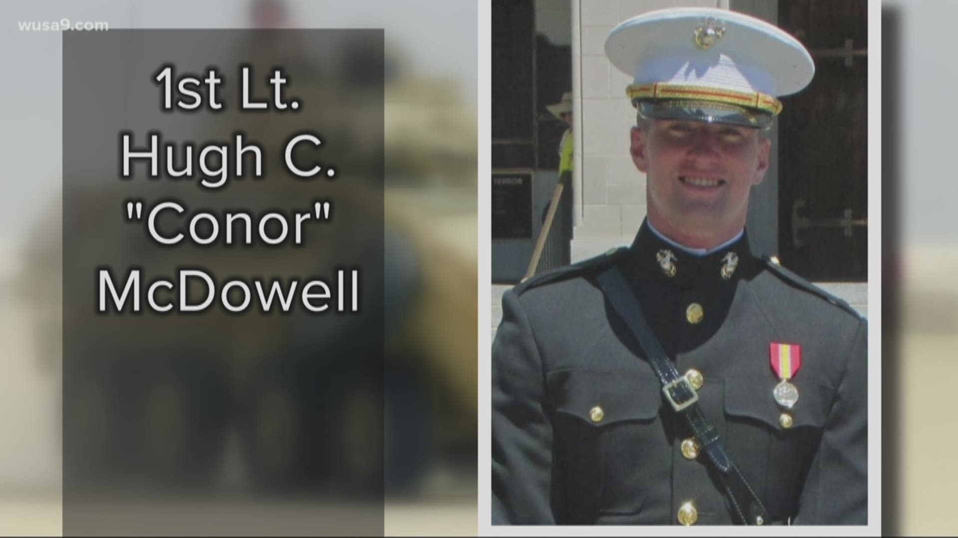 The death of a promising young Marine officer from DC is adding to the shocking toll of Military troops who are being killed in training accidents. 24-year-old Marine 1st Lt. Hugh C. McDowell, known as Conor to his friends, was the second Marine in just the past month to die when vehicles rolled over during training exercises at Camp Pendleton in California.