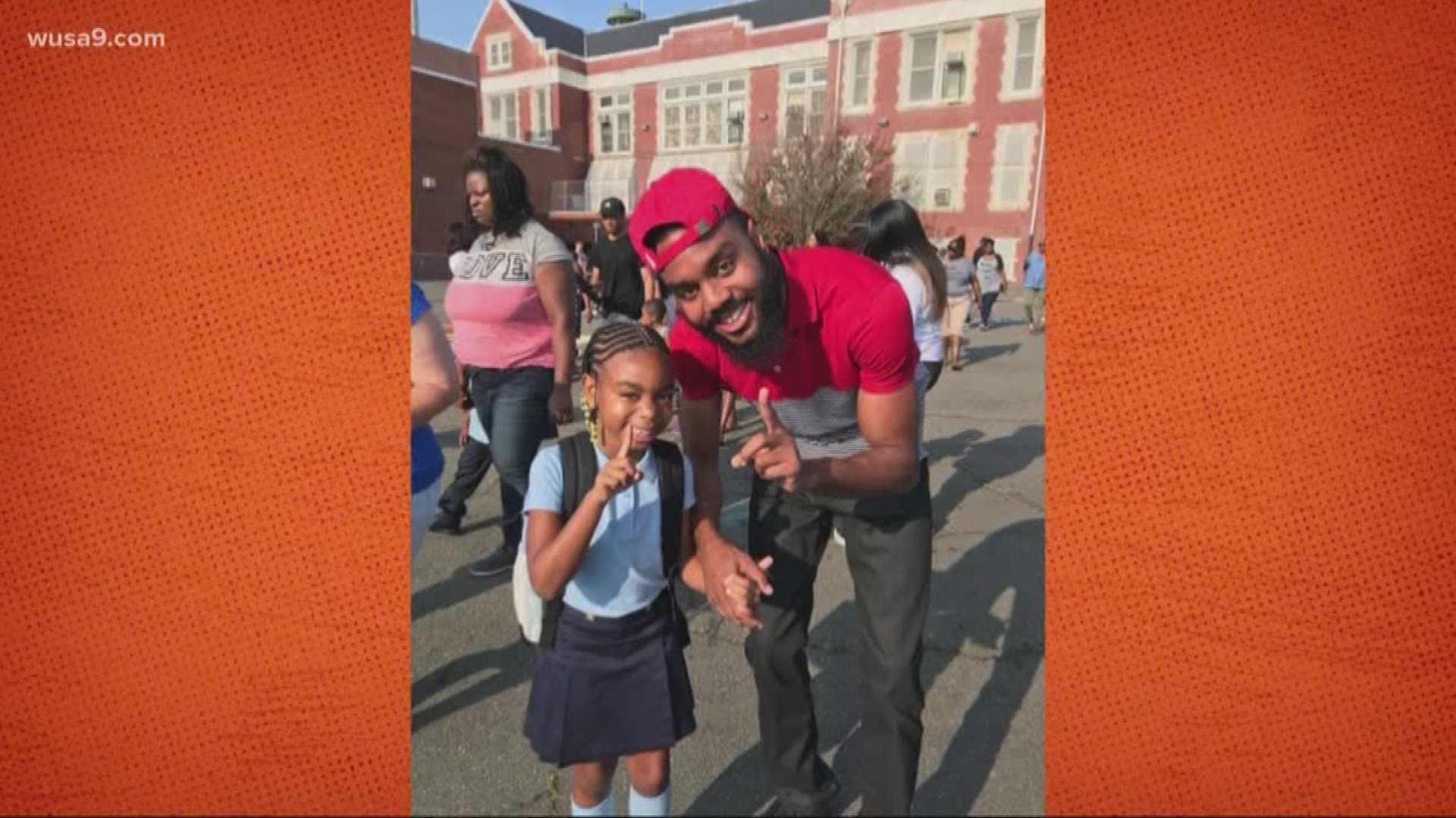 A DC principal asks dads to drop kids off to school on the first day to show their engagement with their kids. It's known as Fathers Bring Your Kids to School Day.