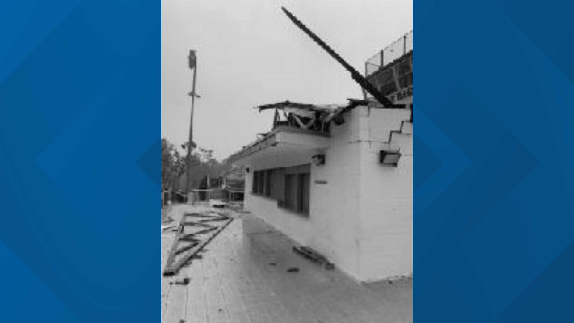 Edgewater, Maryland South River High School sees tornado damage