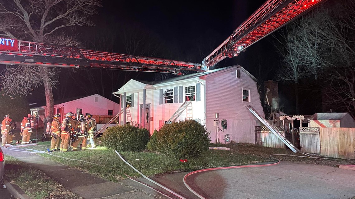 Woman dies after being pulled from burning home | wusa9.com