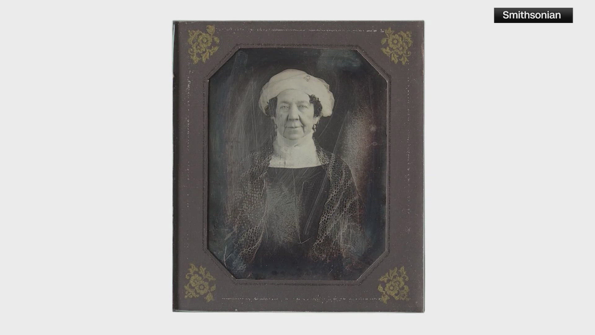 They purchased this picture of former First Lady Dolley Madison -- the earliest known photo of a first lady. Historians think it was taken in 1846.