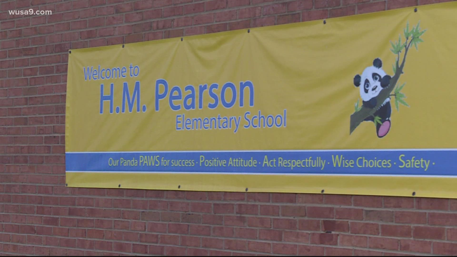 A music teacher at H.M. Pearson Elementary School allegedly used a belt to restrain a 7-year-old student in class last week.