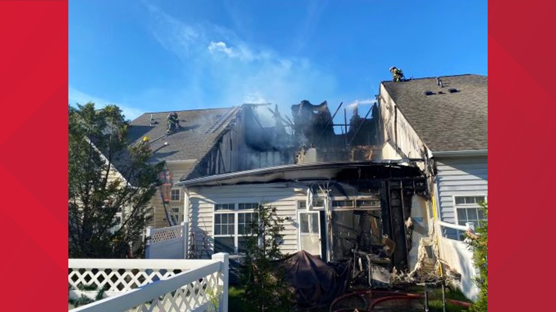 Home grill sparks 2-alarm blaze in Laurel