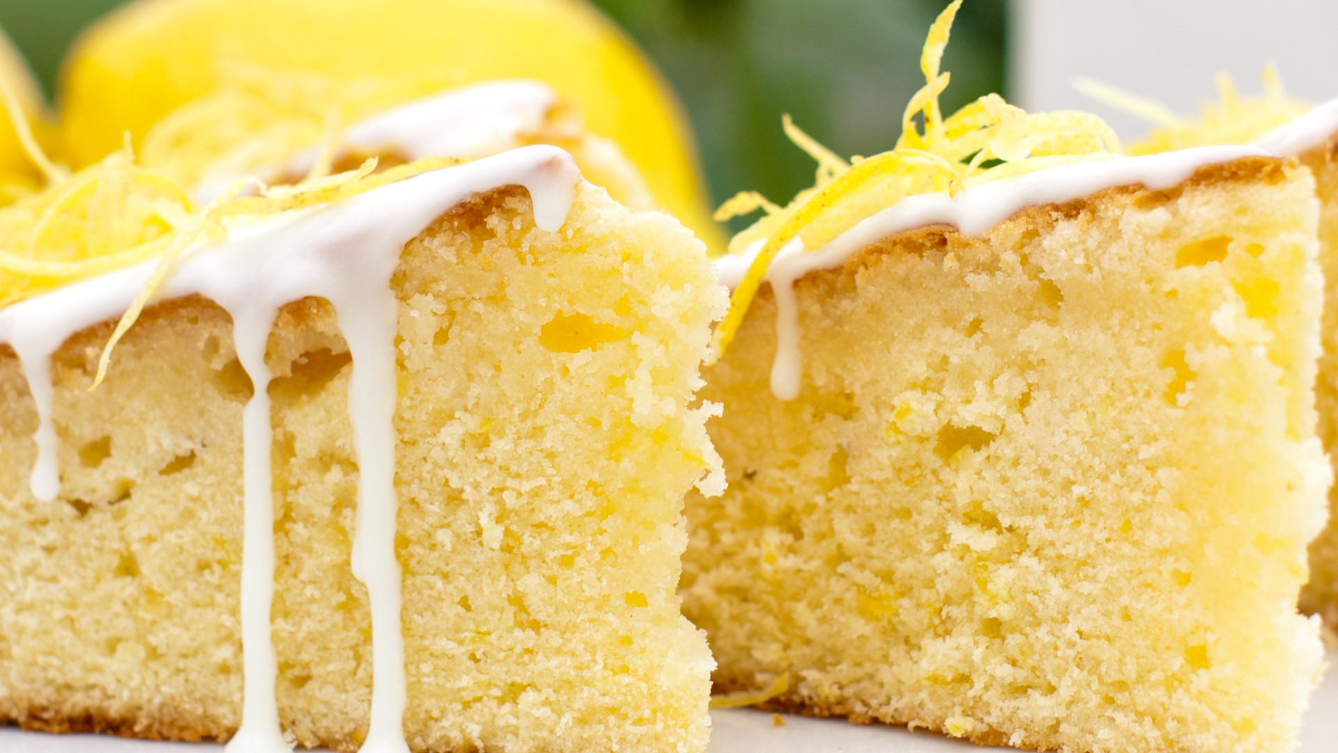 Healthy lemon cake recipe