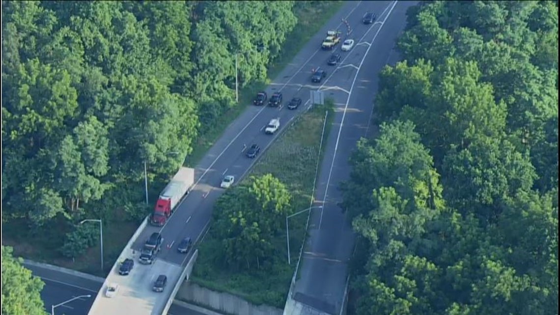 All Lanes Blocked On I 270 In Rockville After Truck Crash 7654